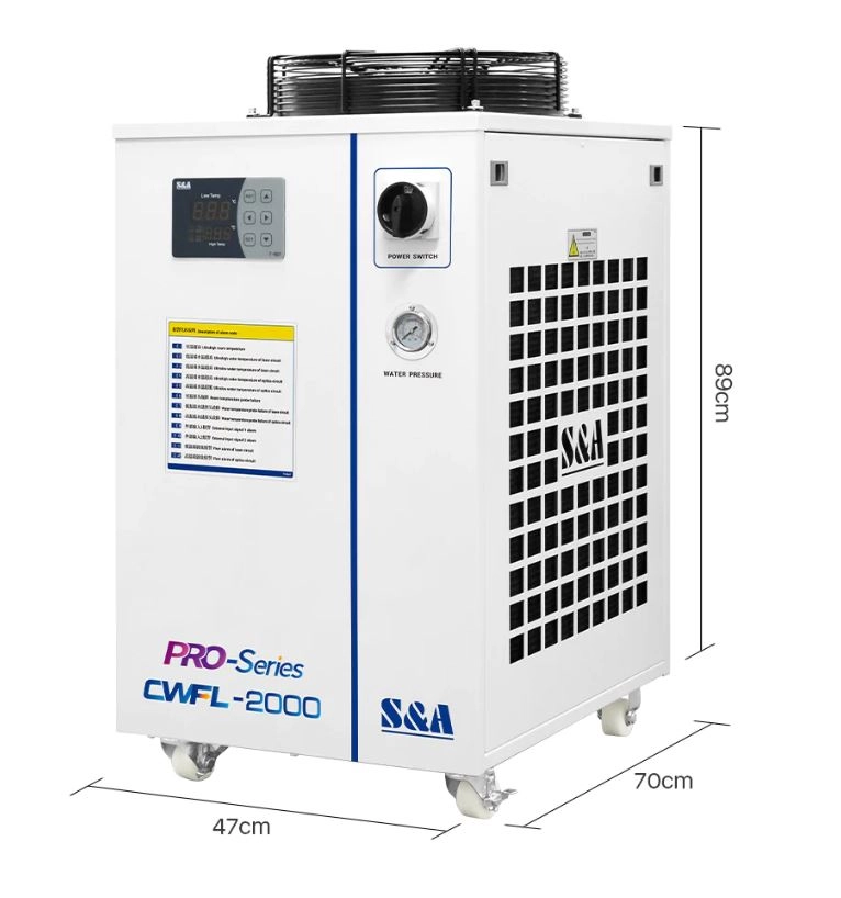 Fiber Lazer Soğutucu CWFL-2000 Chiller 