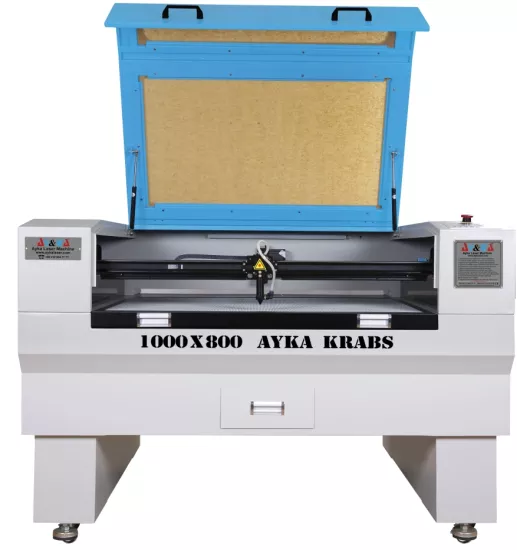 AK - 80x100 ÇİFT Kafa  Lazer Kesim Makinesi