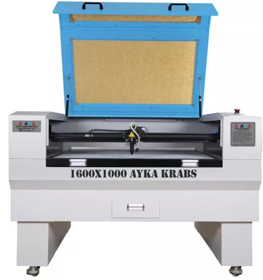 AK- Tek Kafa 160x100 Lazer Kesim Makinesi