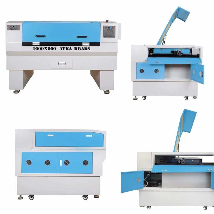 AK - 130x100 Çift Kafa Lazer Kesim Makinesi