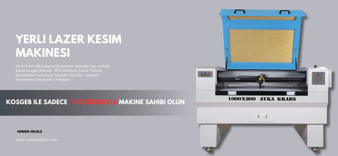 Yerli Lazer Kesim Makinesi